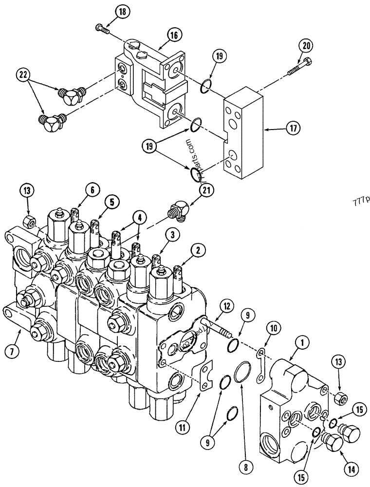 1346107C2 SEAL KIT - Case spare part | 777parts.com