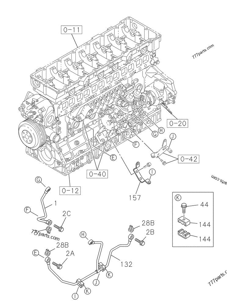 87603892 FUEL INJECTION PUMP - Case spare part | 777parts.com