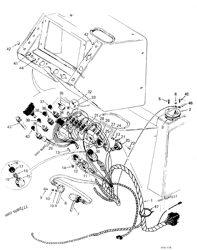 A33977 SWITCH Case spare part