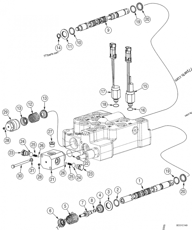 383472A1 DETENT - Case spare part | 777parts.com