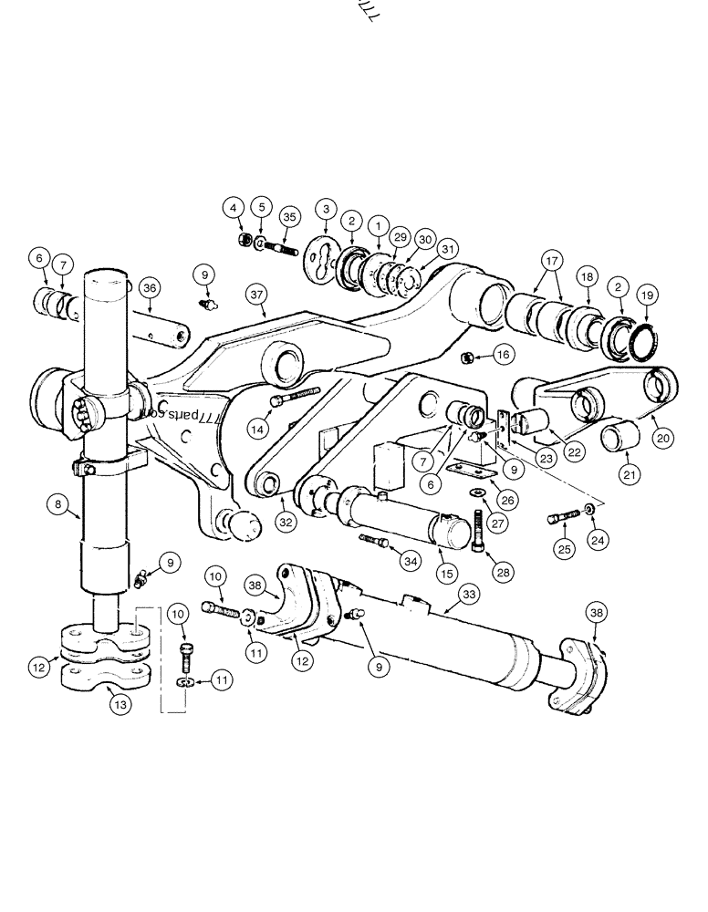 75267009 CLEVIS - Case spare part | 777parts.com
