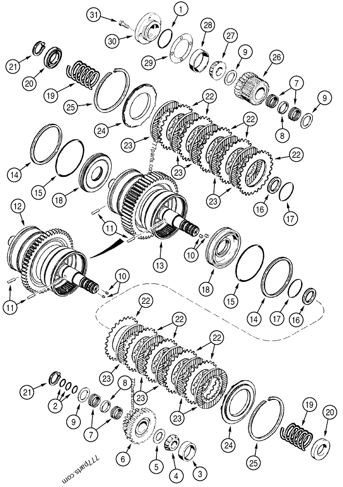 345334A1 FACING - Case spare part | 777parts.com