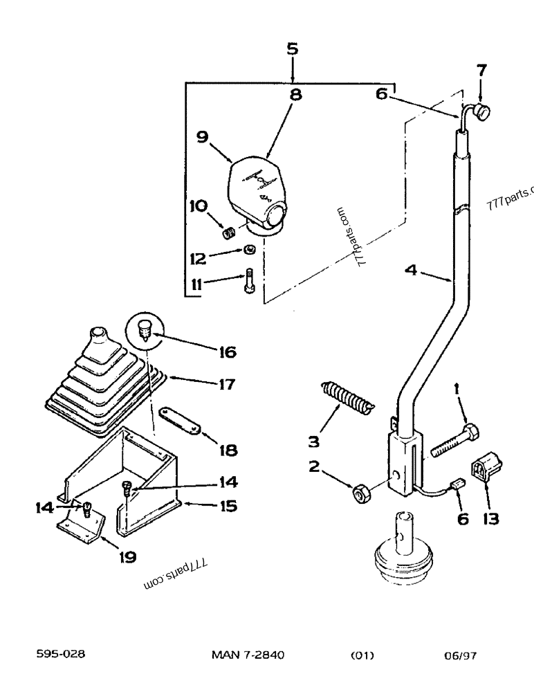 187715A1 KNOB - Case spare part | 777parts.com