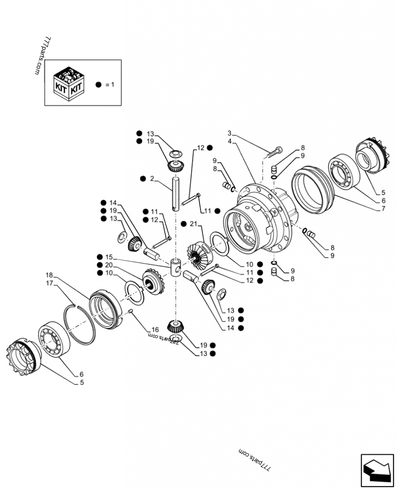 a 出品 buy Alternator 87709229 for Case Excavator CX130B CX130C