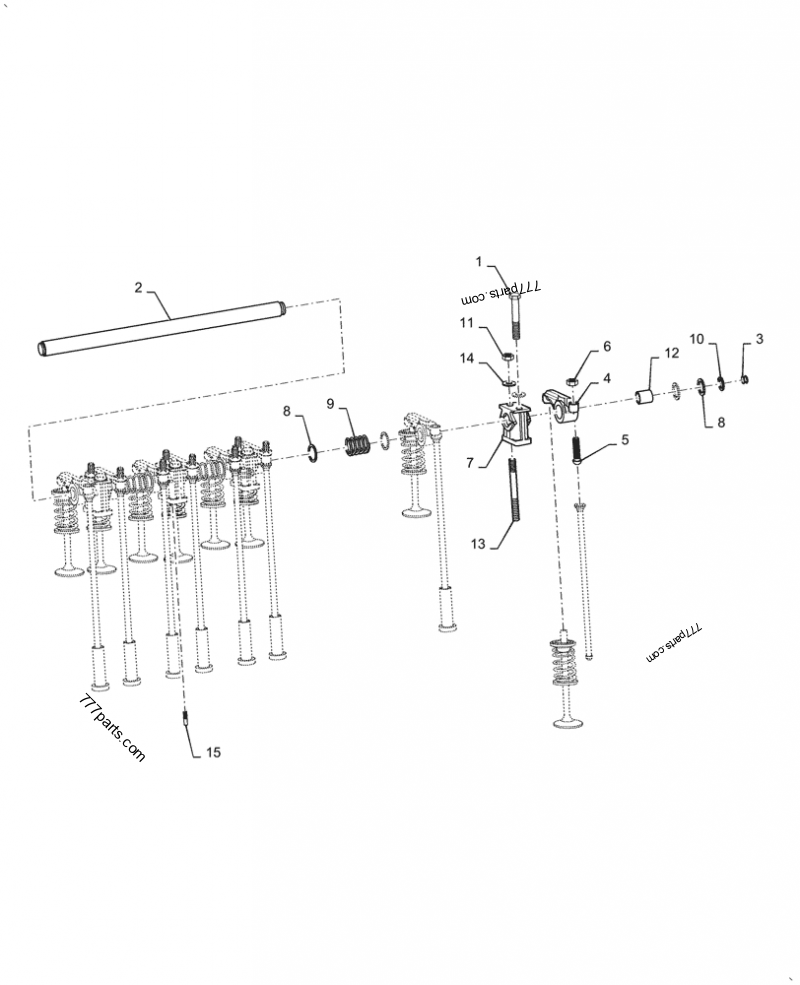 ちゃちゃページ 4842404 CAMSHAFT - Case spare part | 777parts.com