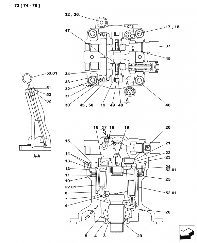 【k.k.】Drawing Numbers 3点SET K9002679 JOINT, UNIVERSAL - Doosan spare part | 777parts.com