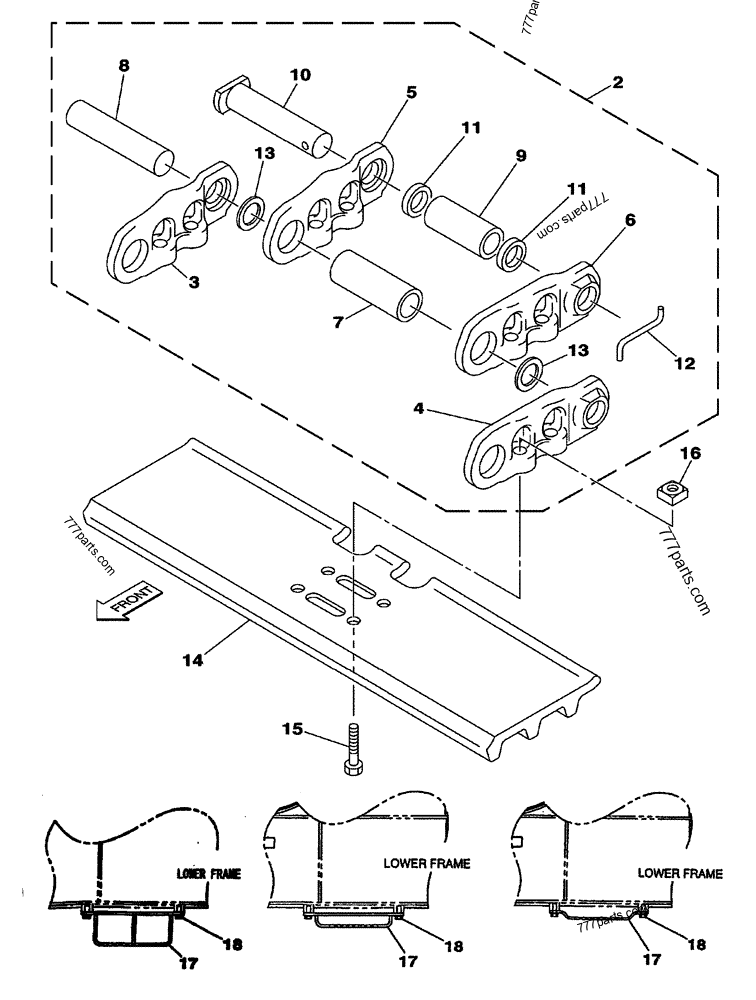 KSA1131 BUSHING Case spare part
