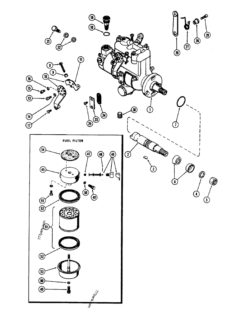 73670 SCREW - Case spare part | 777parts.com