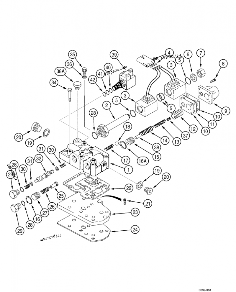 298614A1 SOLENOID - Case spare part | 777parts.com