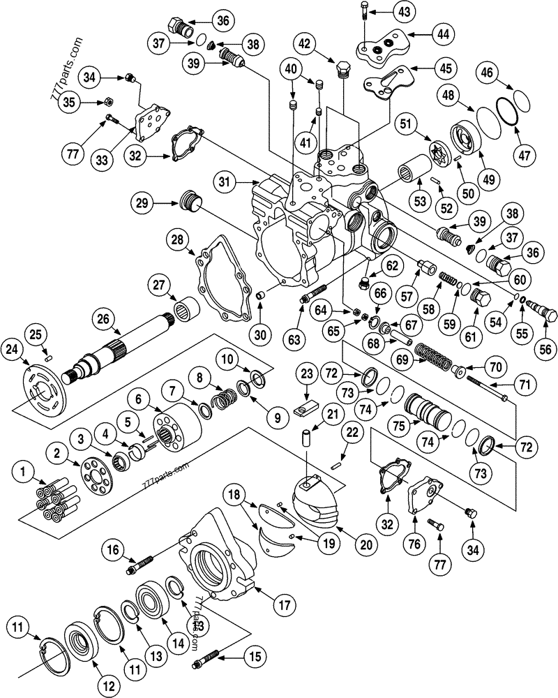 H435773 PLUG - Case spare part | 777parts.com