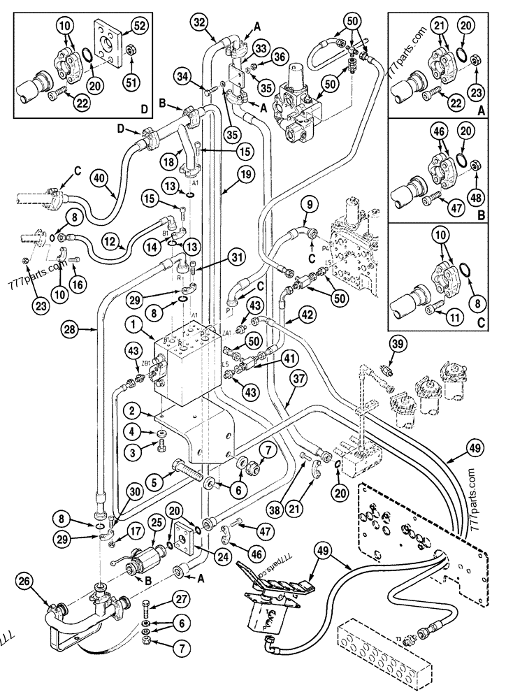 Z532978 BOLT - Case spare part | 777parts.com