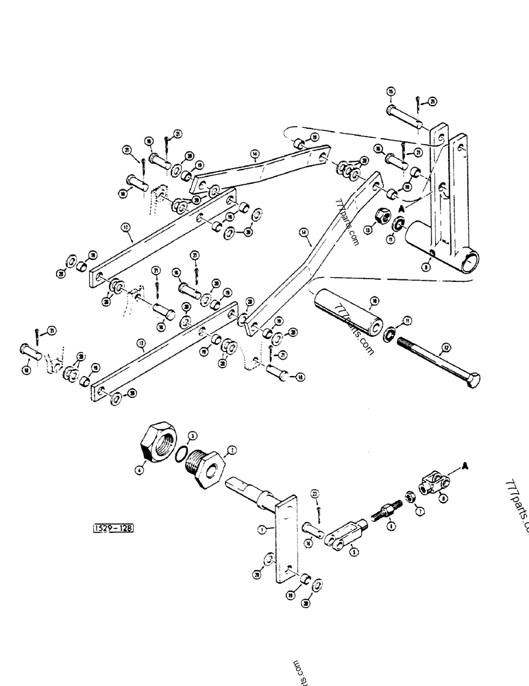 T40062 CLEVIS - Case spare part | 777parts.com