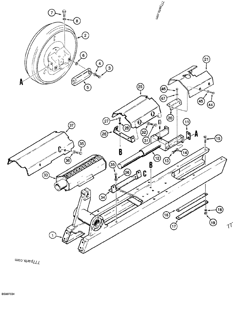 R45557 Cover - Case Spare Part 