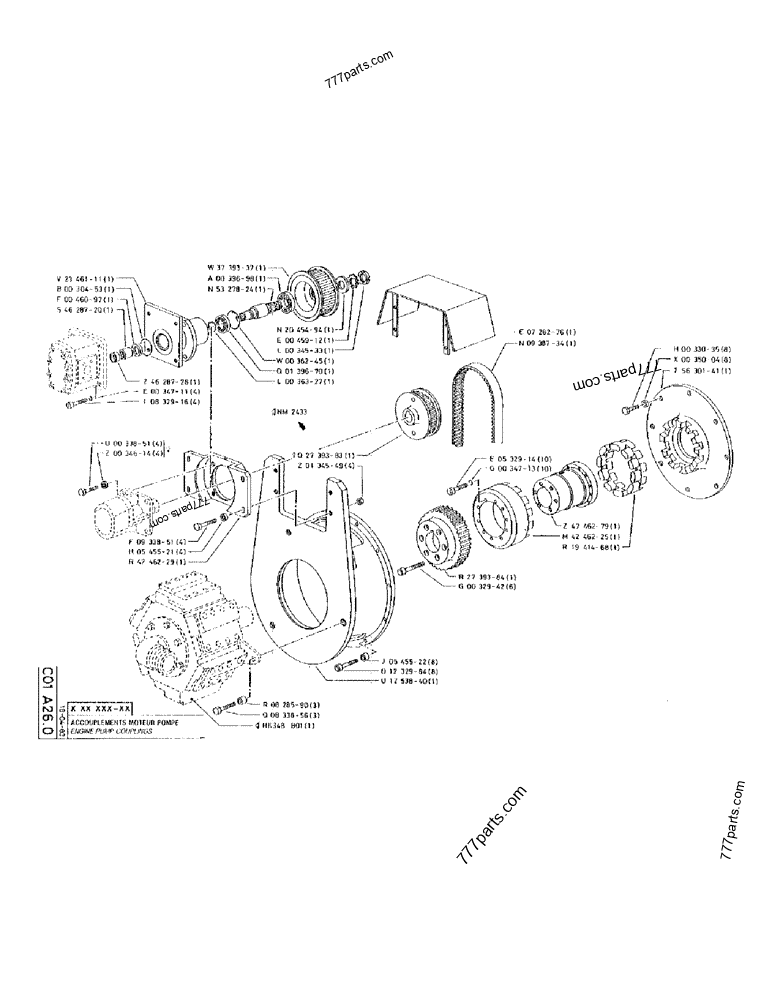 370018 SNAP RING,M72, Internal - Case spare part | 777parts.com