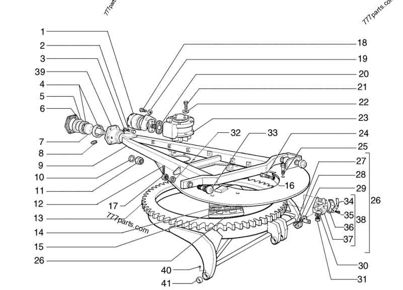 75327347 BUSHING,51mm ID x 63mm OD x 61mm L - Case spare part