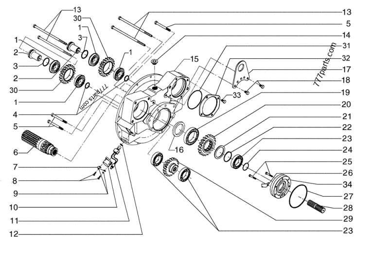 75288424 SEAL - Case spare part | 777parts.com