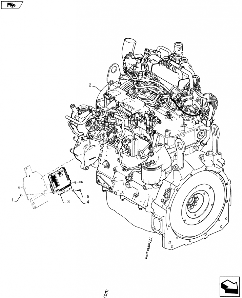 84472188 ECU - Case spare part | 777parts.com