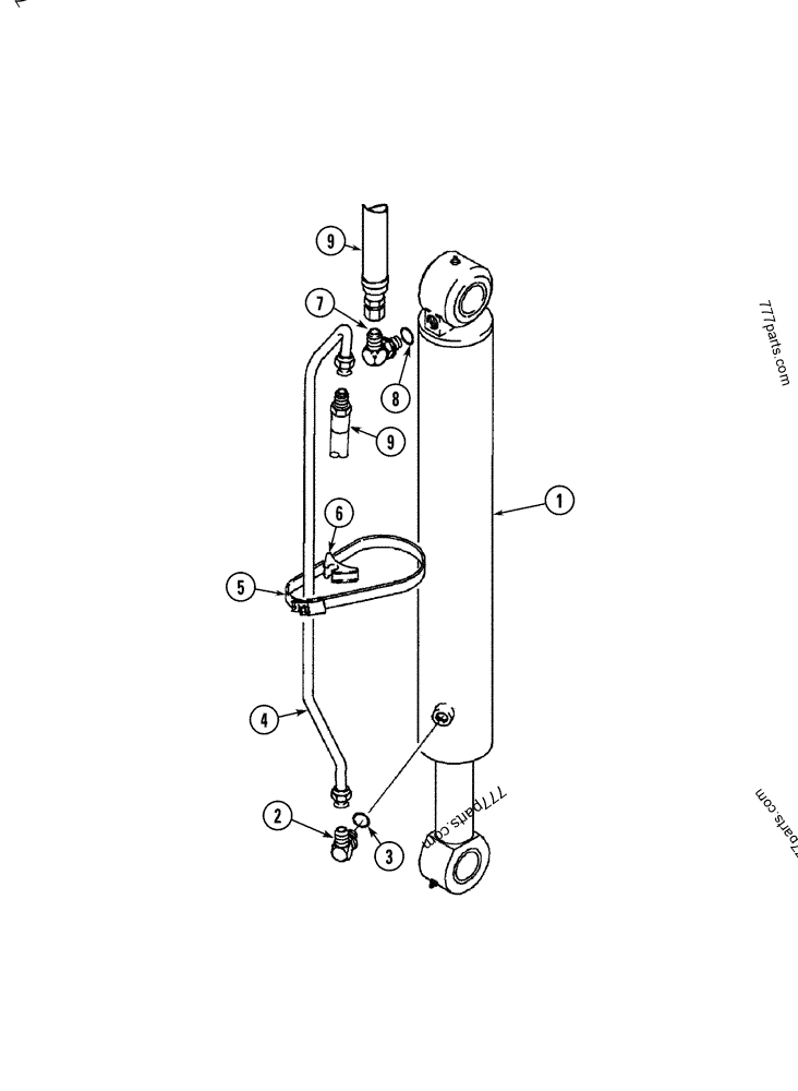 218-5123 ELBOW,90 Degree Elbow, 1-1/16