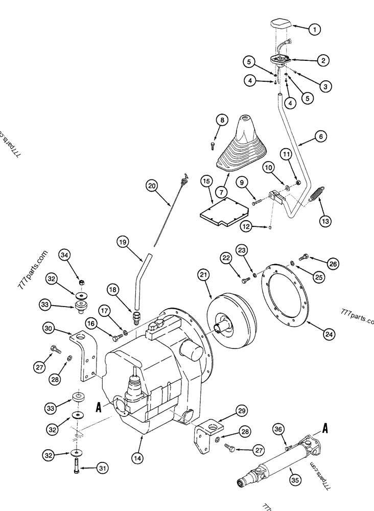 309747A1 KNOB - Case spare part | 777parts.com
