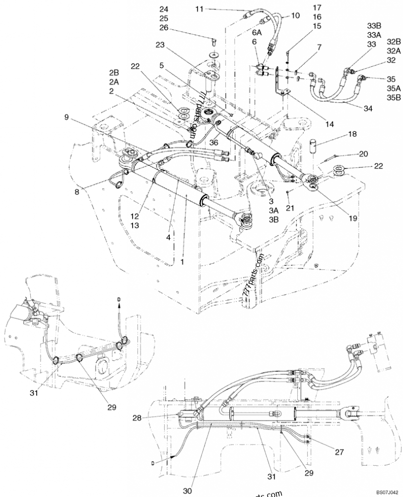 86579678 HYD CONNECTOR,13/16