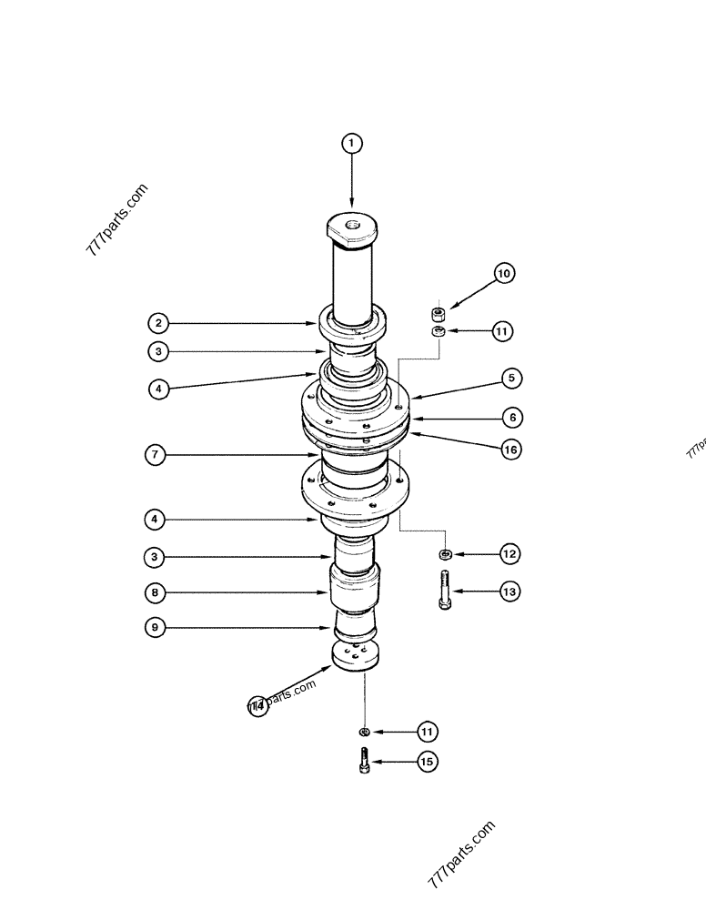 75213817 PIN,66.72mm OD x 180mm L - Case spare part