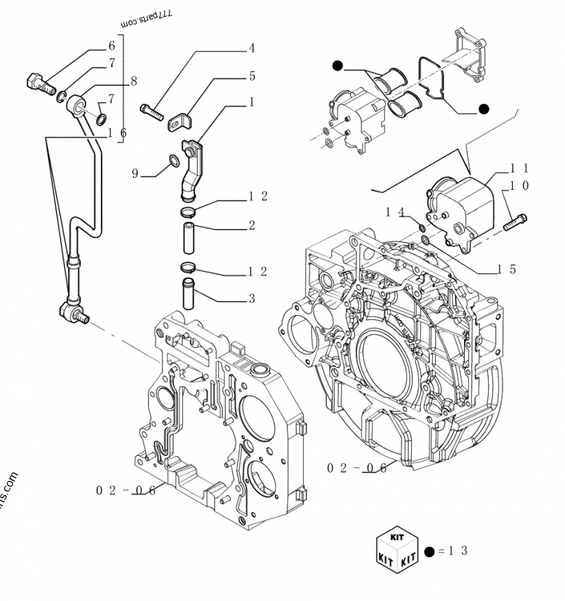 2830304 O-RING - Case spare part | 777parts.com