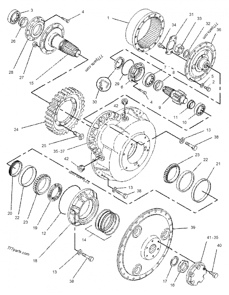 7K8238 FLANGE - Caterpillar spare part | 777parts.com