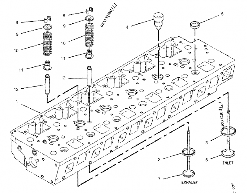7W8065 INSERT-VALVE SEAT - Caterpillar spare part | 777parts.com