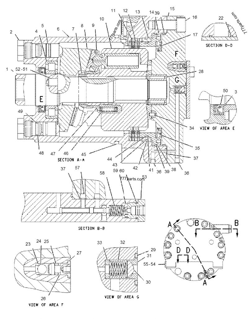 7Y4202 HEAD - Caterpillar spare part | 777parts.com