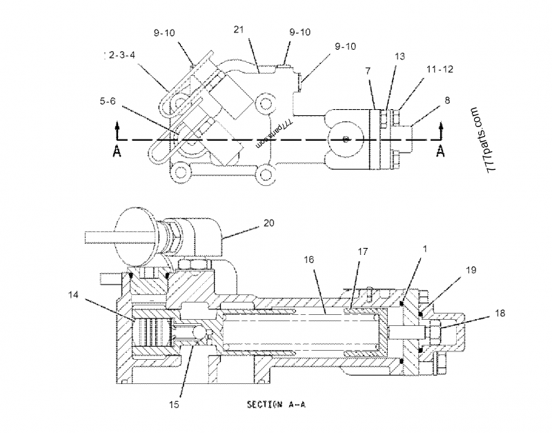 8E9893 SPOOL-RELIEF - Caterpillar spare part | 777parts.com