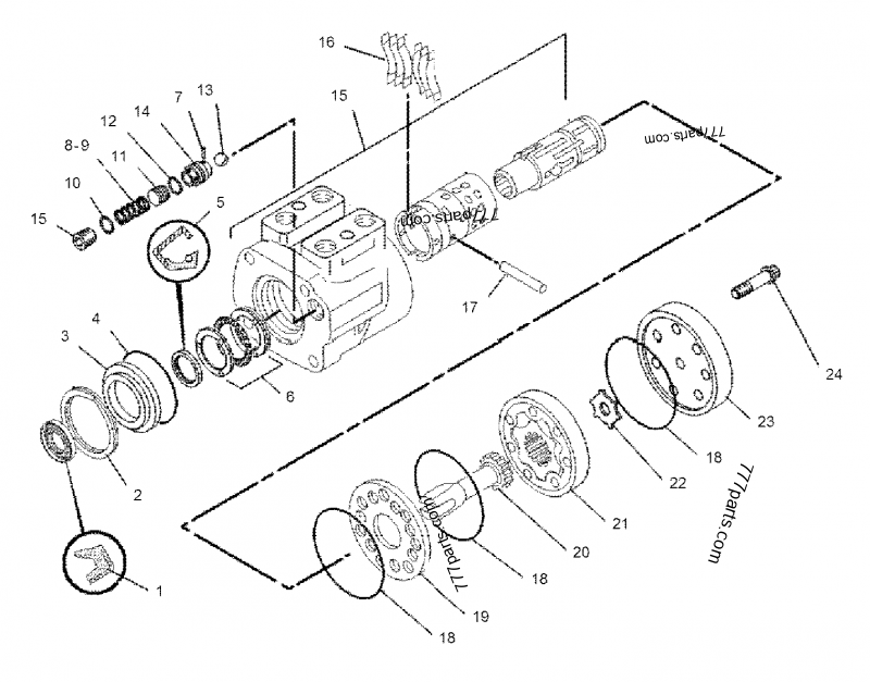 8F5340 SEAL-LIP - Caterpillar spare part | 777parts.com