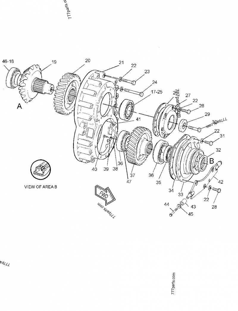 1326597 CONE BEARING Caterpillar Spare Part 777parts 1326597-cone-bearing-caterpillar-spare-part-777parts