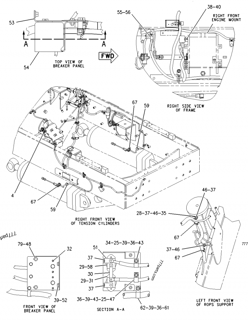 1365413 STRAP - Caterpillar spare part | 777parts.com