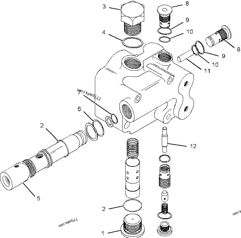 34ルート Genuine OEM Arctic Cat SUSPENSION,REAR-RR ASSY Part # 2704-428