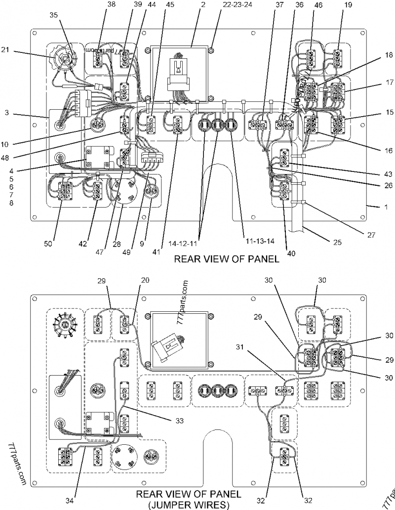 1805617 BLOCK-CONTACT - Caterpillar spare part | 777parts.com