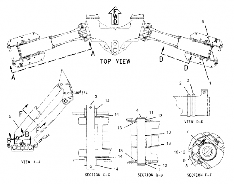 1883953 PAD - Caterpillar spare part | 777parts.com