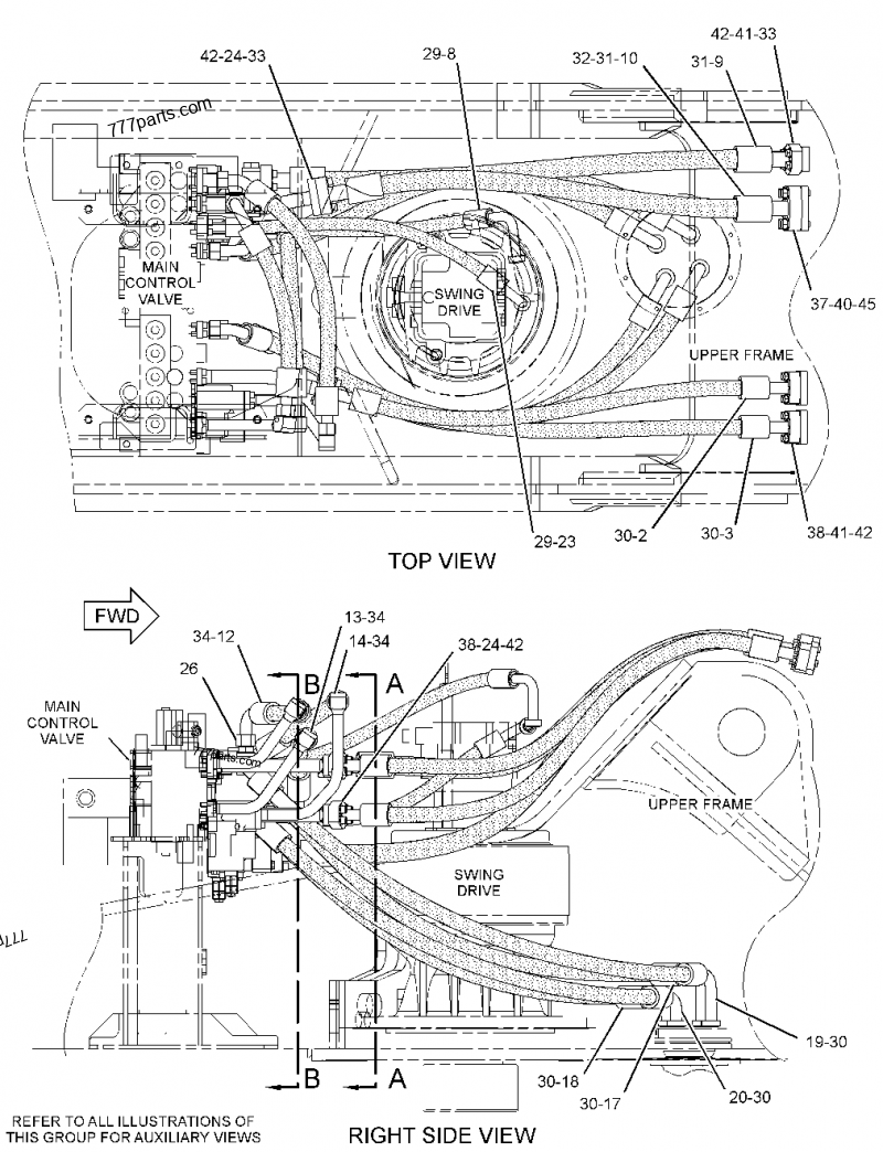 ♡ページ 2551749 HOSE AS - Caterpillar spare part | 777parts.com