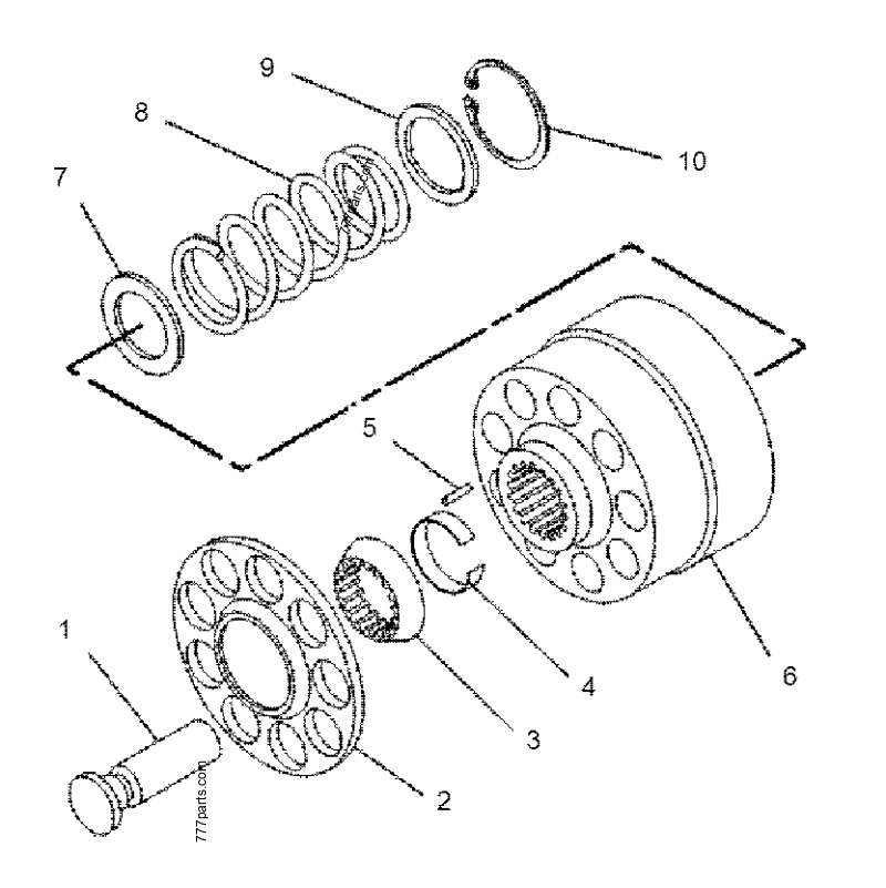 K1030531 LATCH - Doosan spare part | 777parts.com