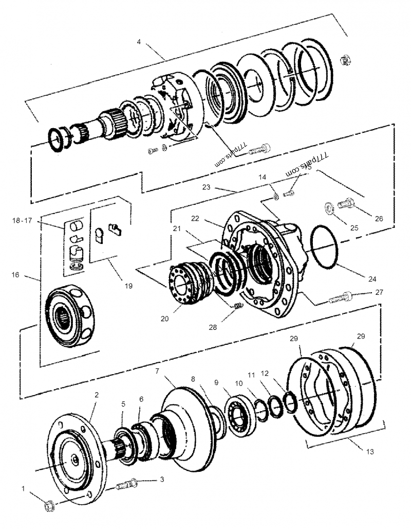 1080470 KITSEAL Caterpillar spare part