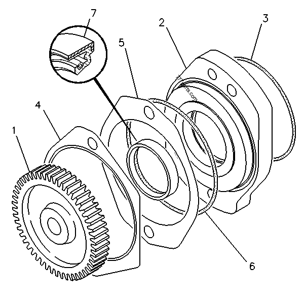 3E6768 SEAL-LIP TYPE - Caterpillar spare part | 777parts.com