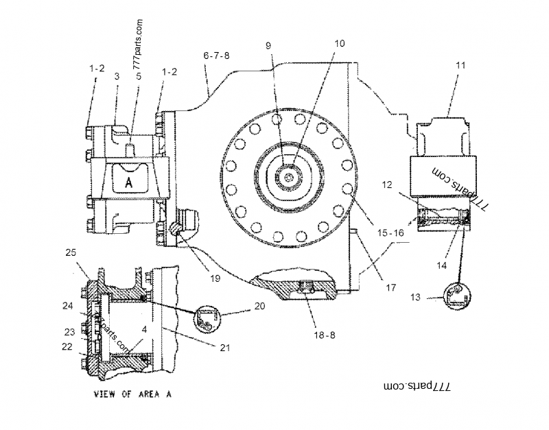3K0109 BEARING-SLEEVE - Caterpillar spare part | 777parts.com