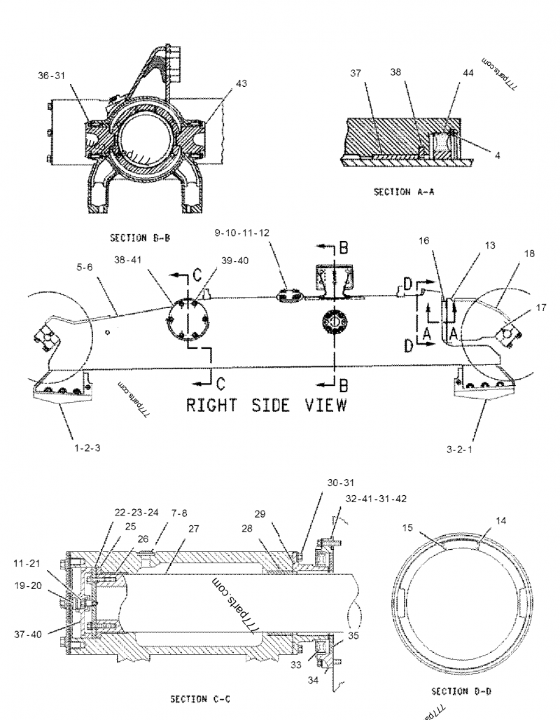 3T4244 BEARINGSLEEVE Caterpillar spare part
