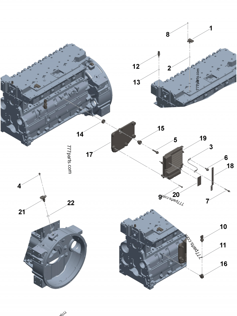 5594276 Position sensor - Cummins spare part | 777parts.com