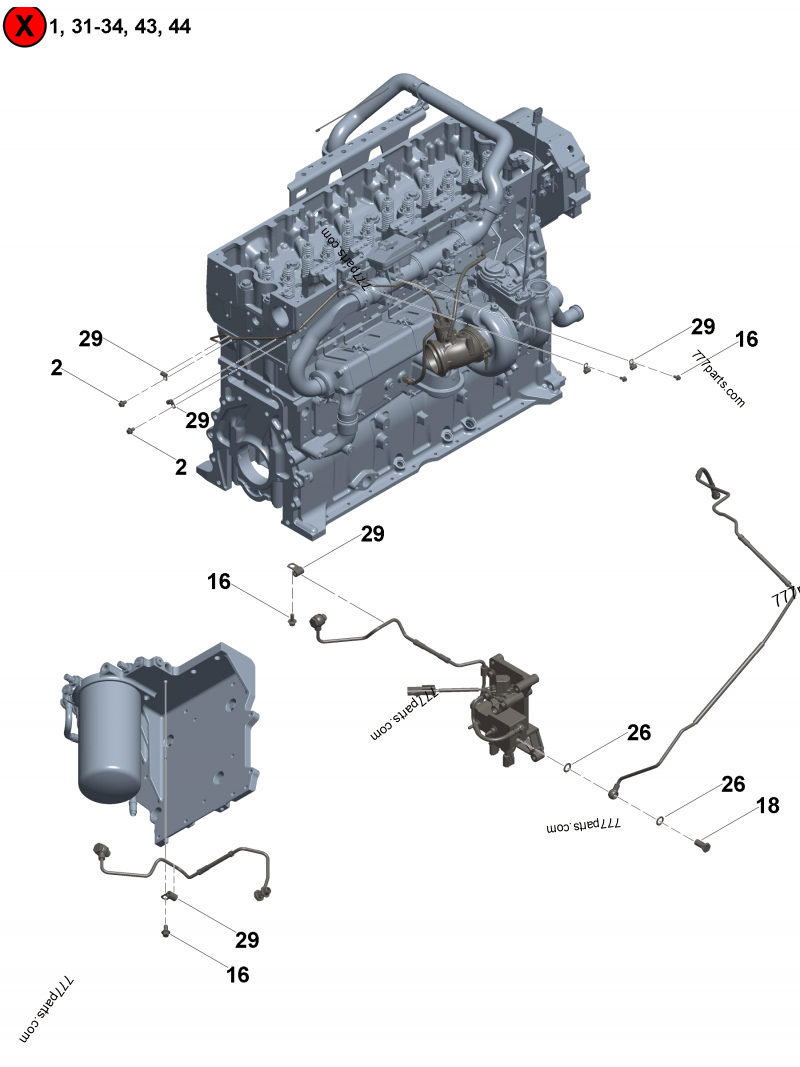 5599466 Doser injector - Cummins spare part | 777parts.com