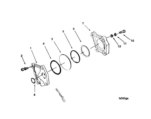 AR12112 Fuel control damper - Cummins spare part | 777parts.com