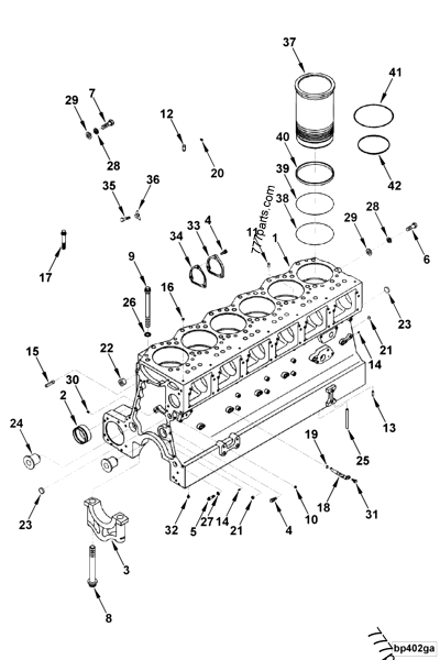 3015067 O ring seal - Cummins spare part | 777parts.com