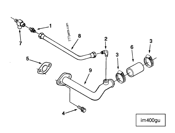 3017276 Plain hose - Cummins spare part | 777parts.com