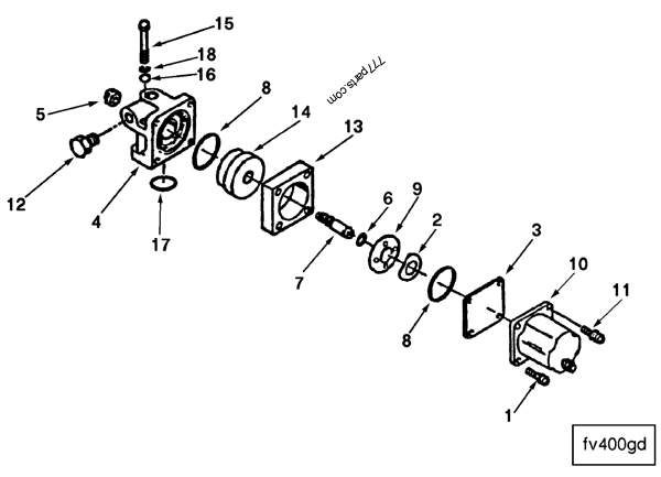 3037997 Shutoff valve - Cummins spare part | 777parts.com