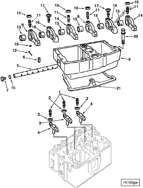 3058109 Rocker lever - Cummins spare part | 777parts.com