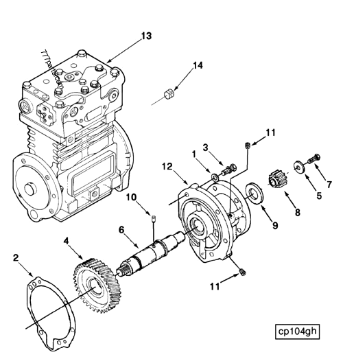 3067988 Accessory drive - Cummins spare part | 777parts.com